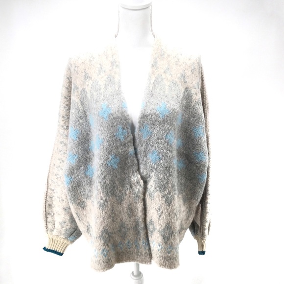FREE PEOPLE Winter Wonderland Sweater Cardigan NWT - Picture 5 of 13